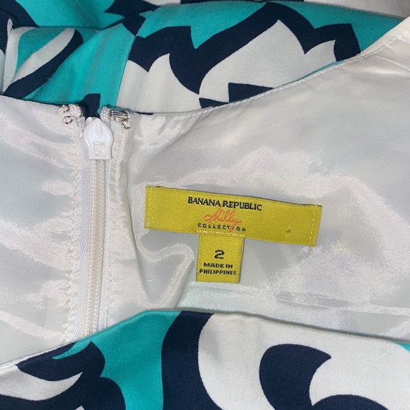 Milly x Banana Republic Collection Floral Shift Dress - Picture 9 of 11